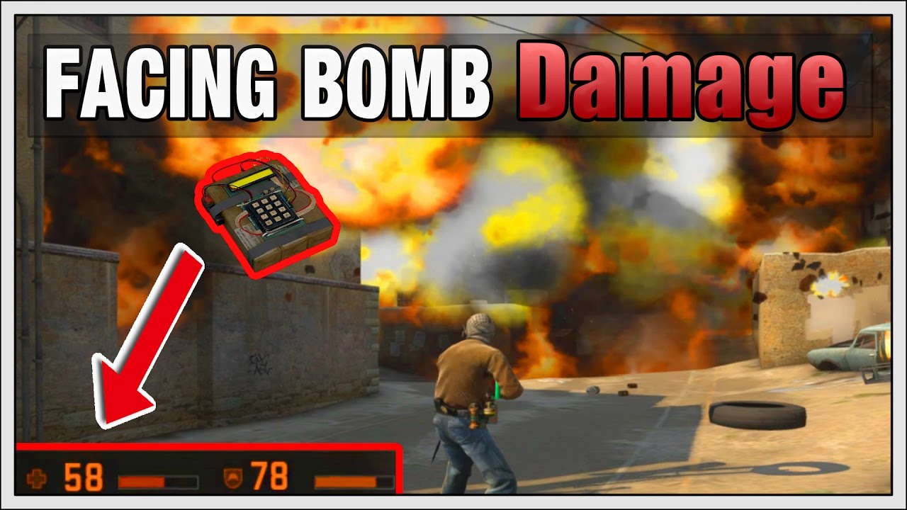 Do You Take Less Dmg When Facing The Bomb
